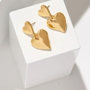 Talbot Soft Hearts Drop Earrings